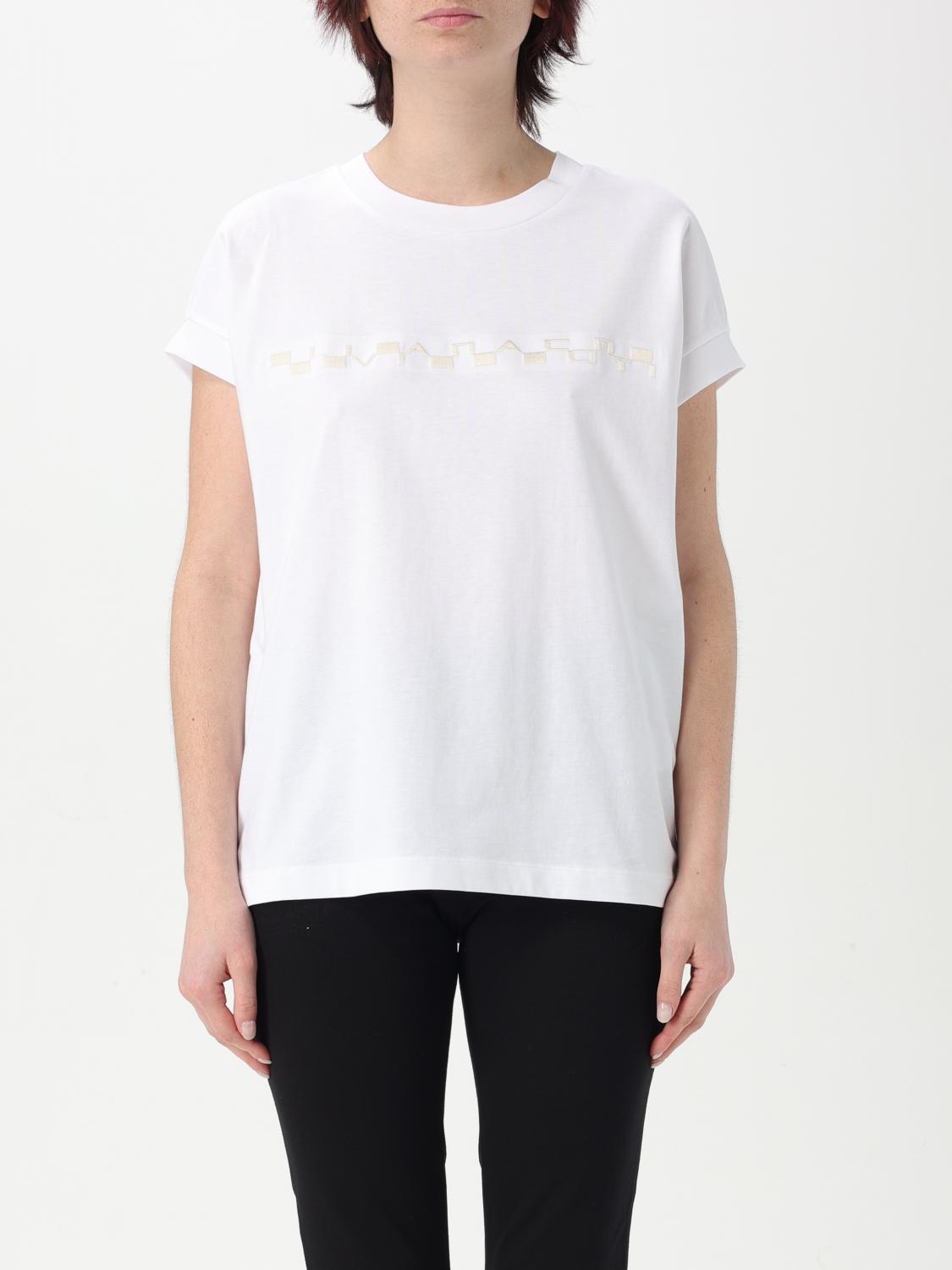Tシャツ・カットソー LIVIANA CONTI Woman T-Shirt White F5SW64 A01-0