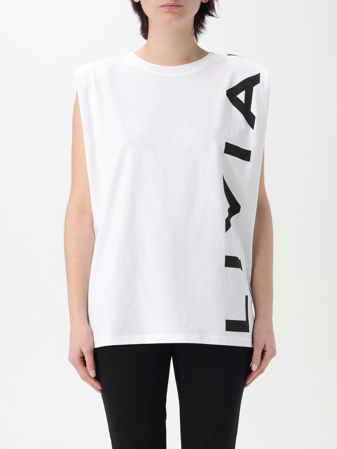 Tシャツ・カットソー LIVIANA CONTI Woman T-Shirt White F5SW60 A01-0