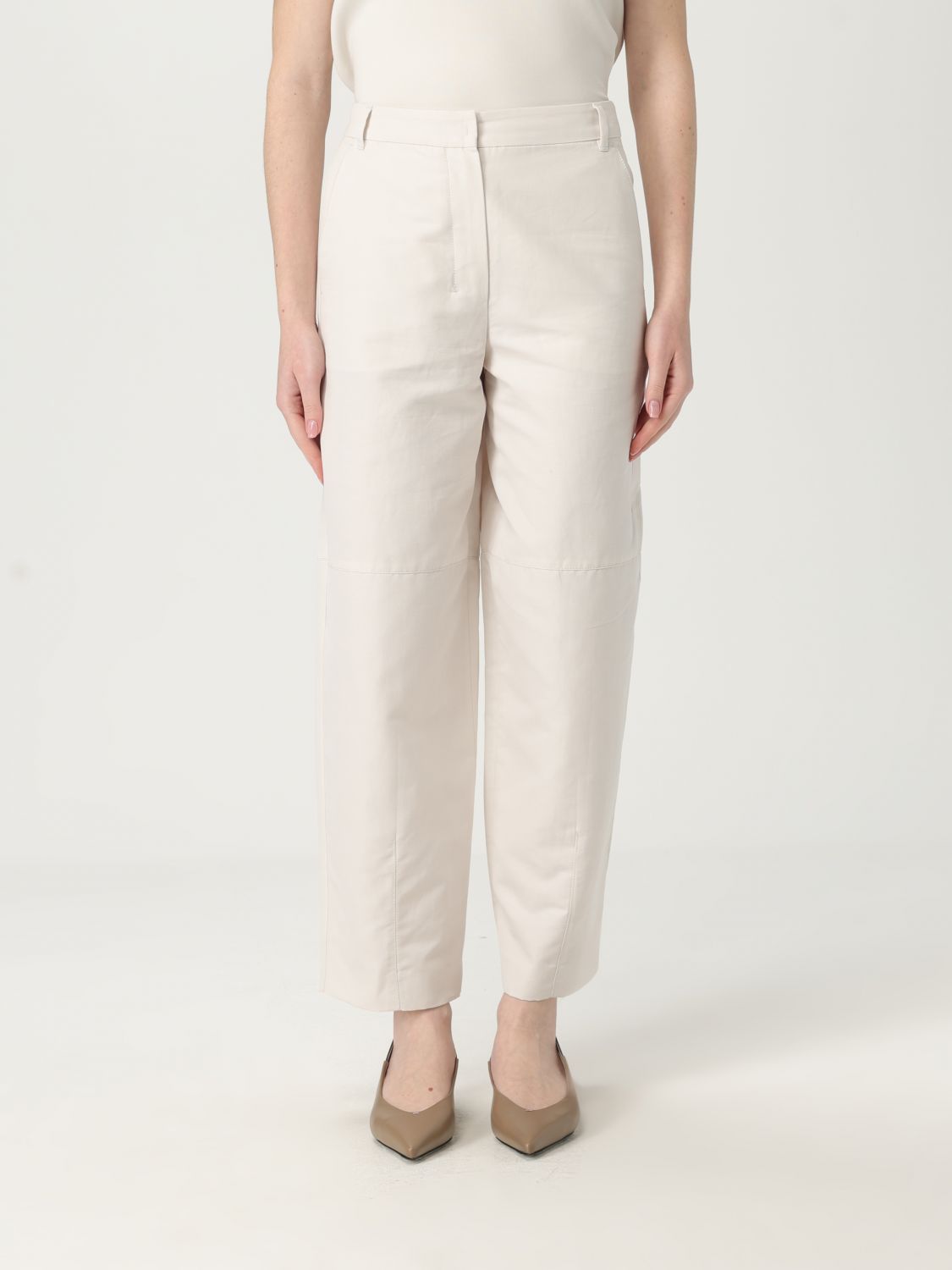 パンツ 'S Max Mara Woman Pants Beige 2519131103600 001