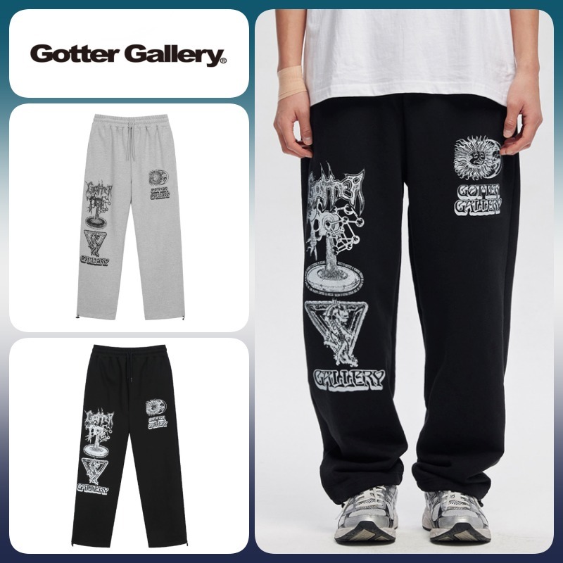 ◆25SS GOTTER GALLERY ETHNIC GRAPHIC SWEATPANTS/2色◆