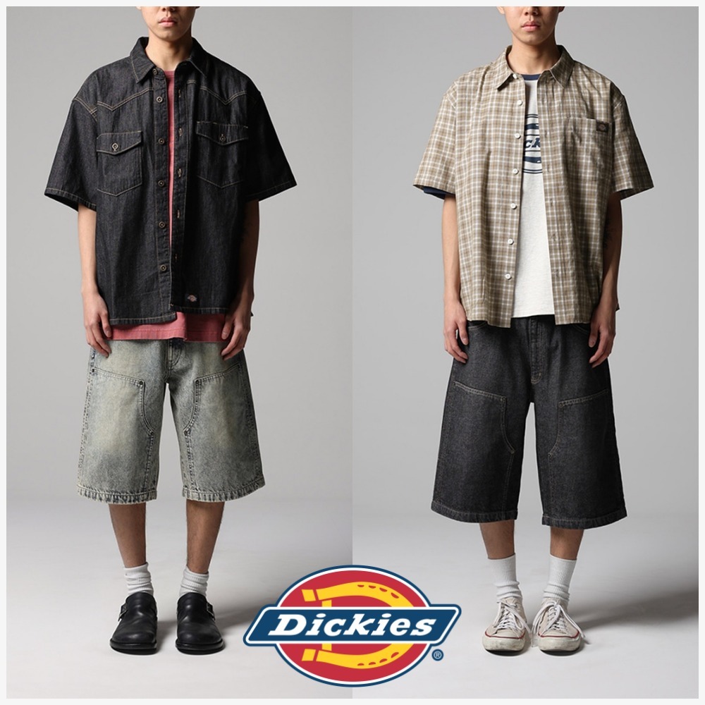 DICKIES☆ルーズフィット デニムパンツ