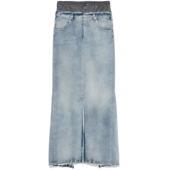 ミニスカート MAISON MARGIELA Women Mini Skirts S30383 S51MI0006 961 BLUE