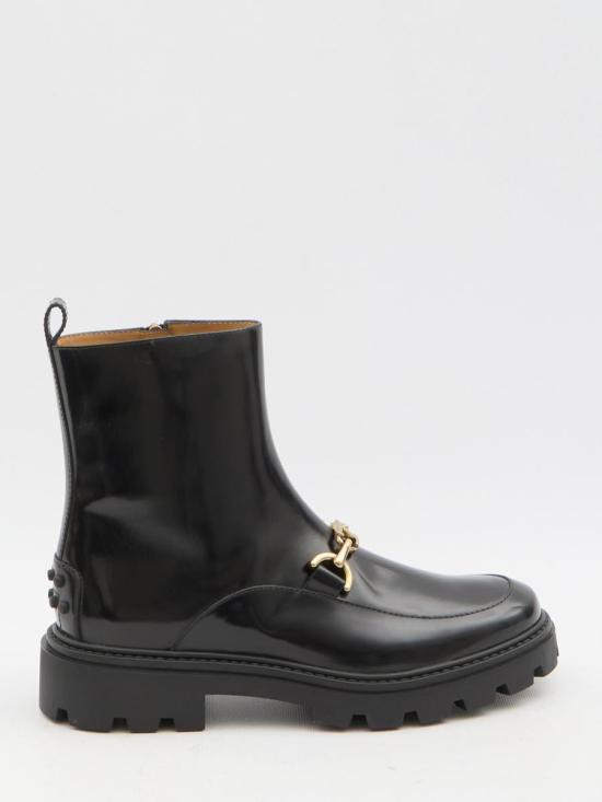 ミドルブーツ TODS Women Boots 35328990 XXW08J0IS50 AKT B999 Black