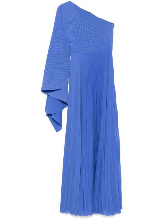 ワンピース SOLACE LONDON Women Mid Skirts OS43001IRISBLUE