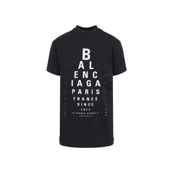 Tシャツ・カットソー BALENCIAGA Women Tops 811688TRVU6 9034 BLACK