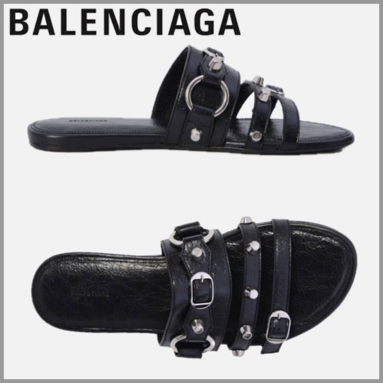 【 SALE】BALENCIAGA CITY ミュール フラット