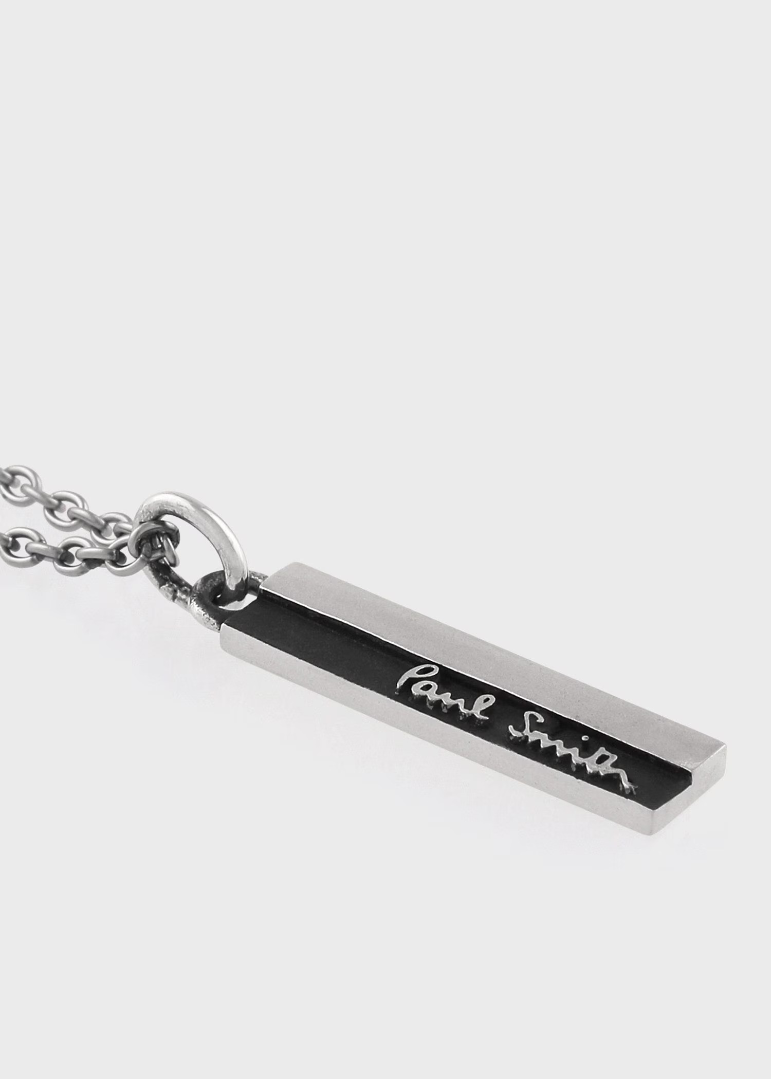 《すぐ届く》PaulSmith(ポールスミス) \"Bicolor Logo\"ネックレス