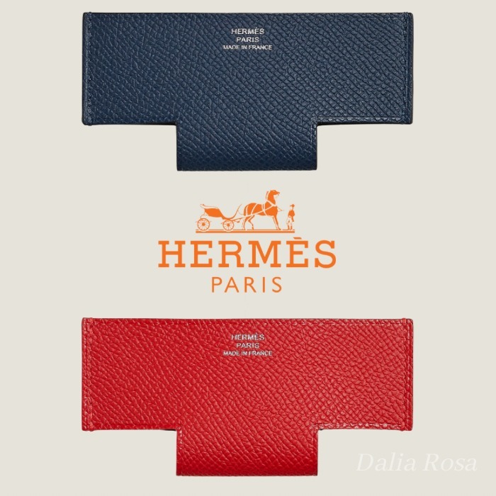 上質を極めた【HERMES】Hポケットカードケース エプソムレザー