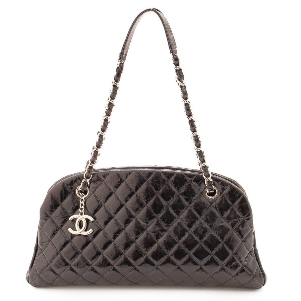 CHANEL マトラッセ マドモアゼル レザー ボーリング チェーン