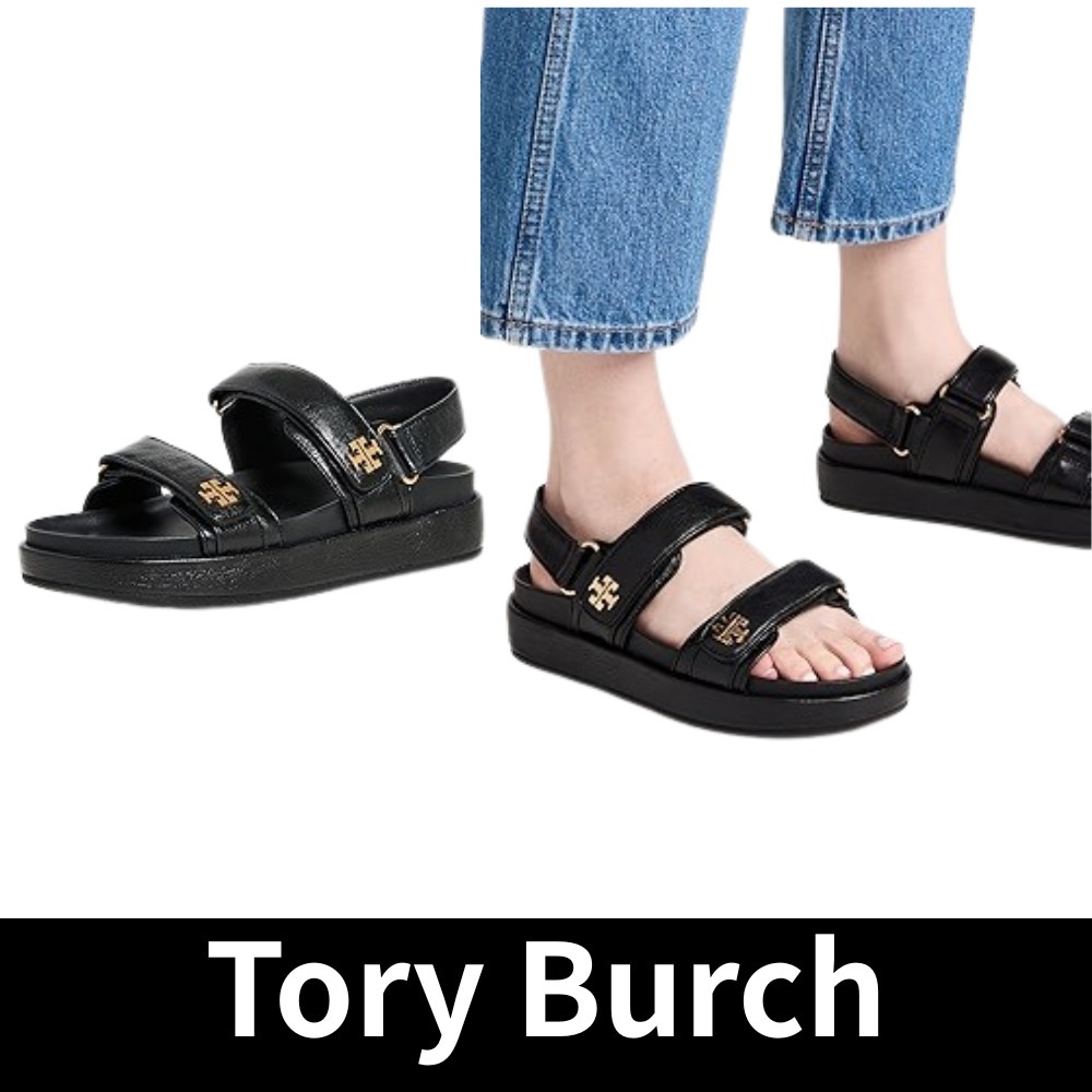 【Tory Burch】キラ ツーバンド スポーツサンダル