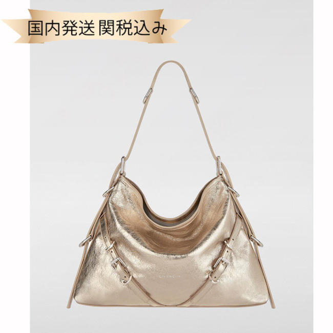 国内発送【GIVENCHY】ヴォワイユー バッグ ミディアム ゴールド