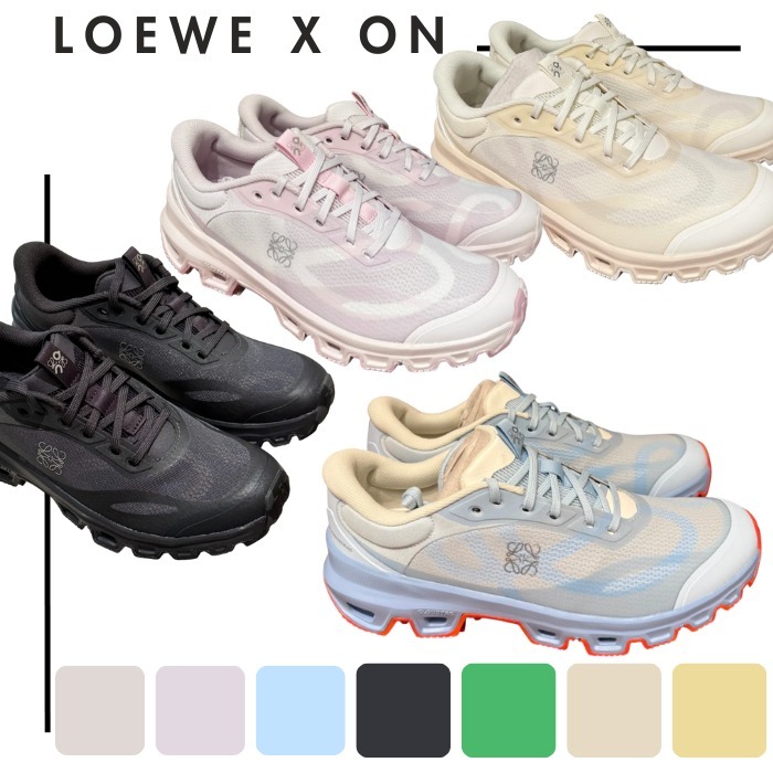 LOEWE X ON●クラウドベンチャー 2.0 ロゴ入りコラボスニーカー