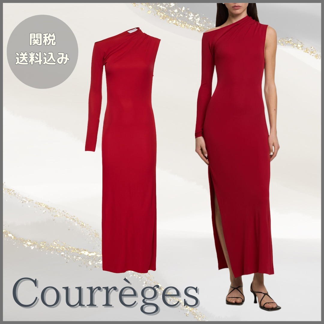 Courreges【関税送料込】クレープジャージードレス