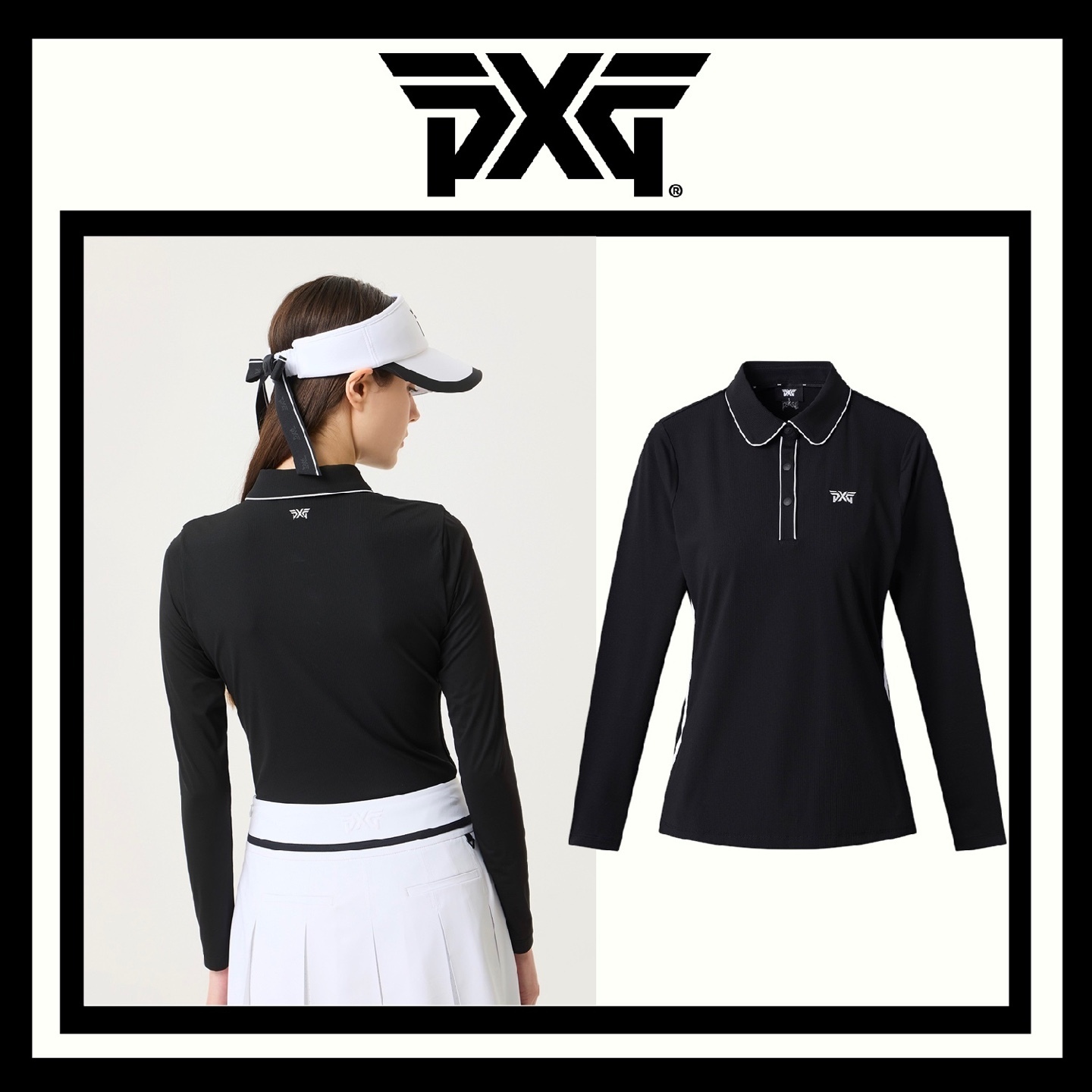 ☆韓国の人気☆【PXG】夏 クール ロング スリーブ Tシャツ