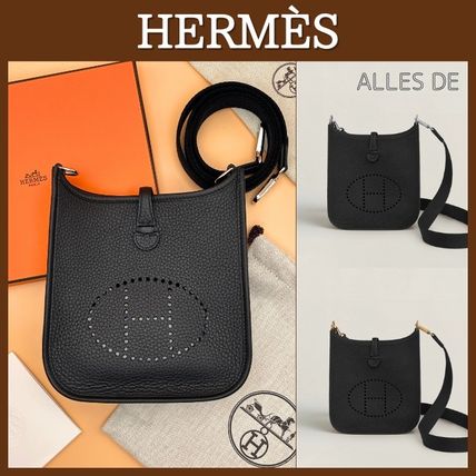 【超希少バッグ！】HERMES エヴリン 16 TPM ノワール ミニエヴ