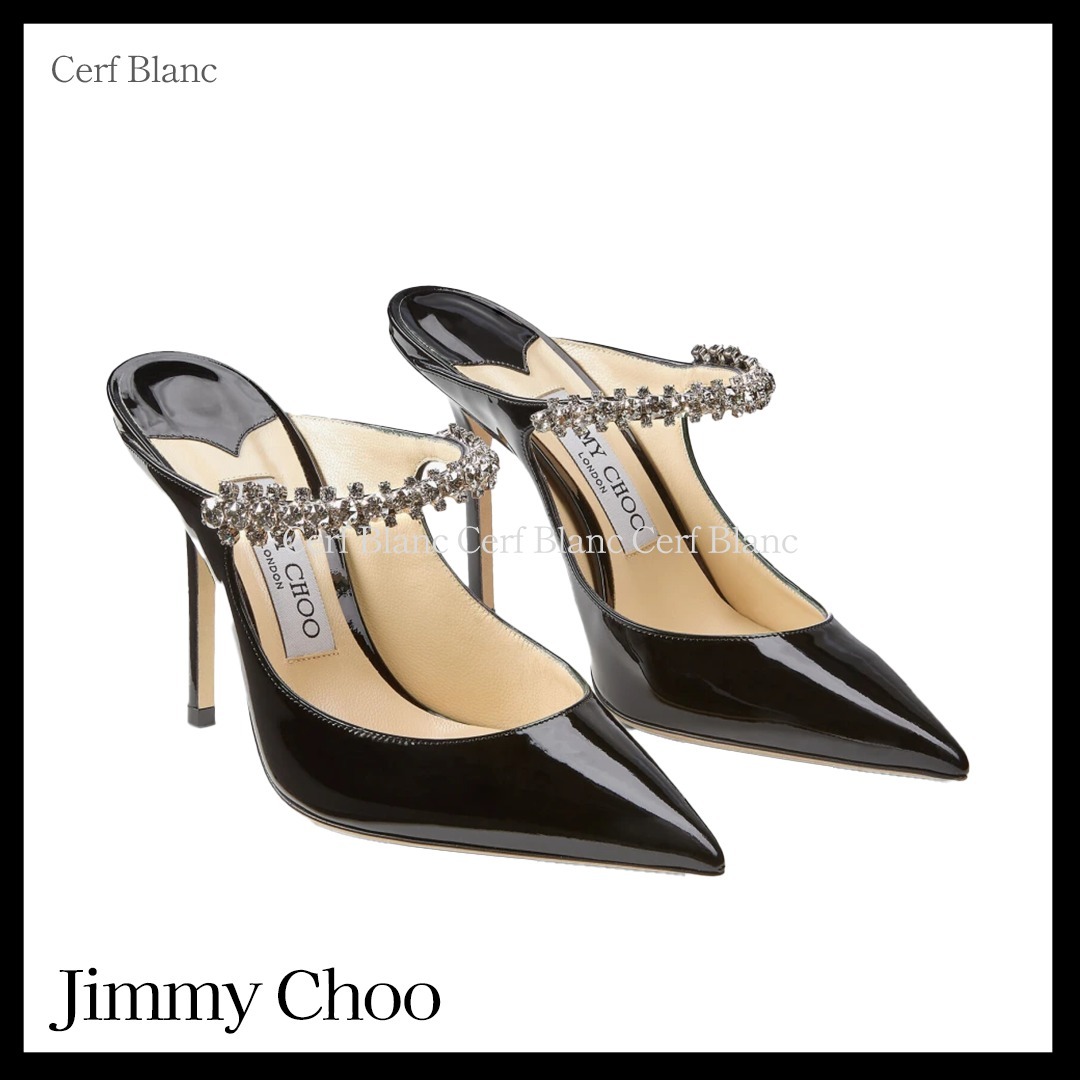 BING 100PAT【JIMMY CHOO】スワロフスキー