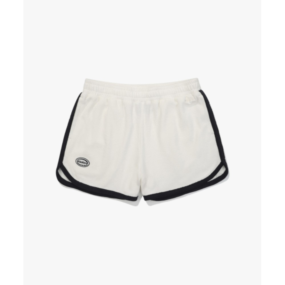 ★DIADORA★ Dolphin terry three-quarter pants WHITE D5222LHP