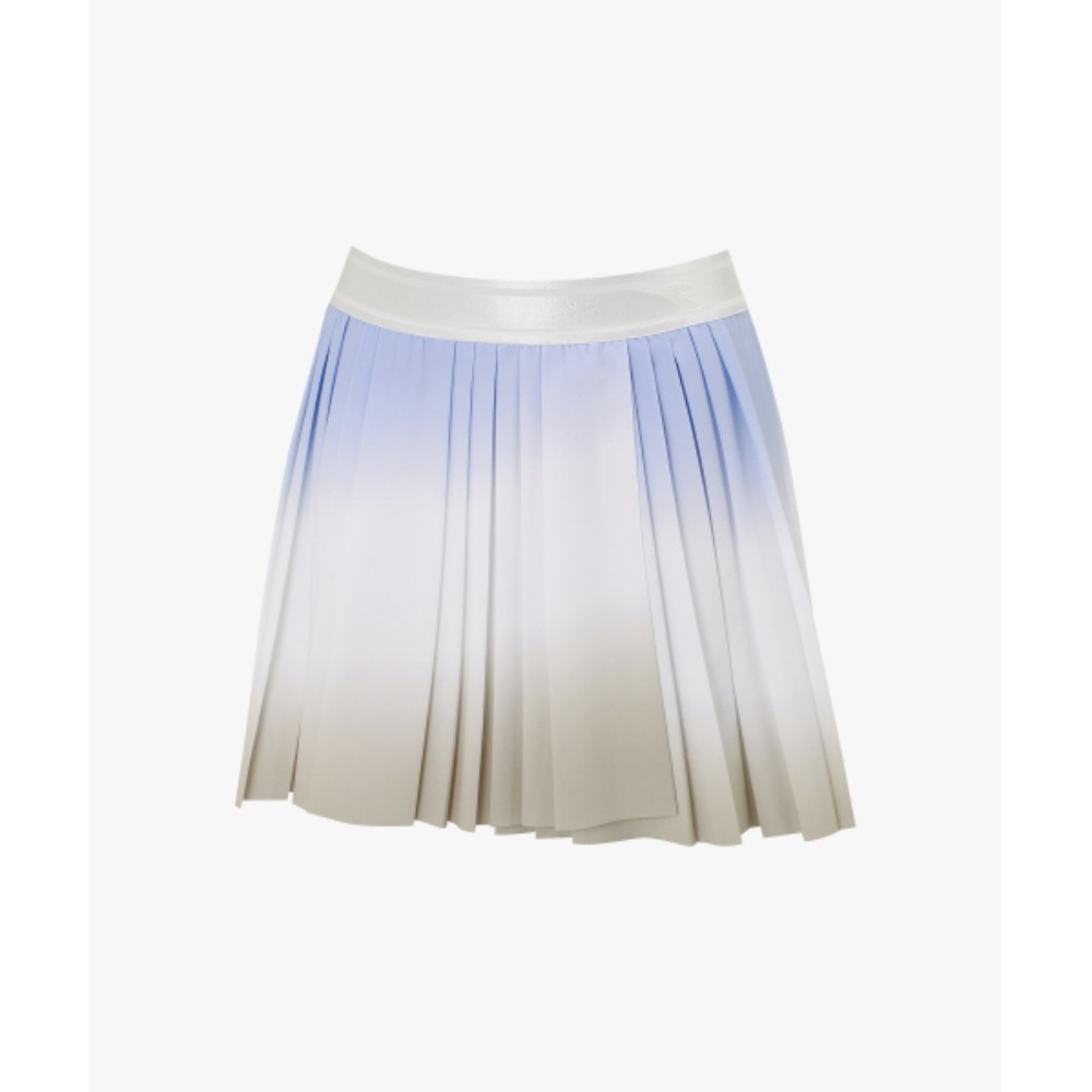 ★DIADORA★ Ermina Gradient Pleated Skirt PTN BLUE D5122TSK2