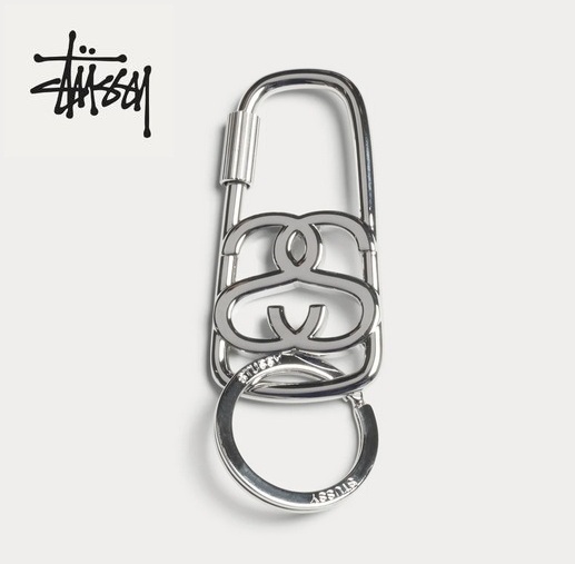 【STUSSY】SS LINK TWIST CARABINER