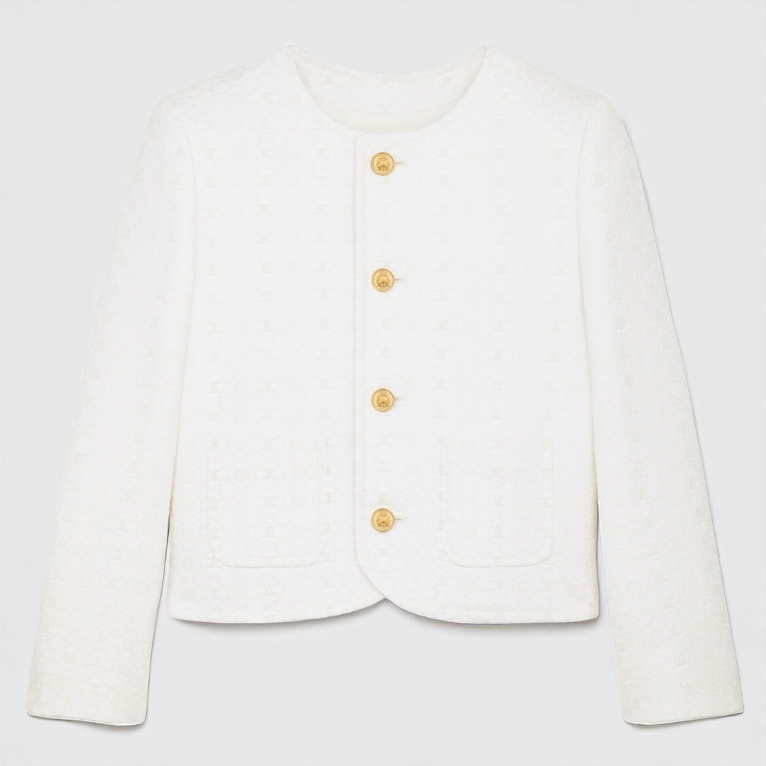 残り1点・お買い得＊CELINE＊chealsea jacket in quilted cotton