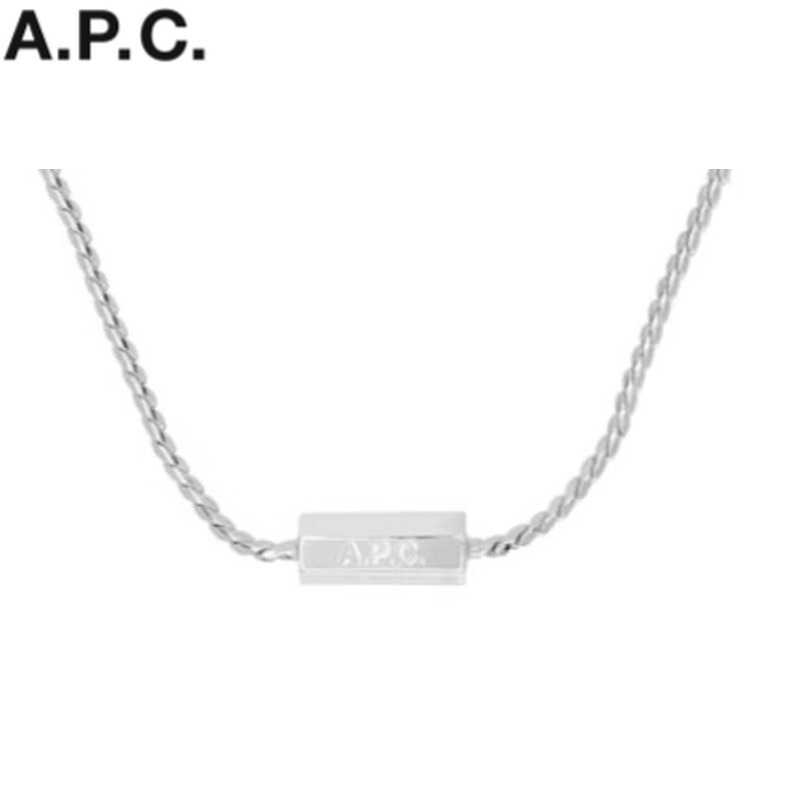 【送料関税込】A.P.C.Silver Angle Necklace