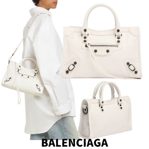 【BALENCIAGA】Small Le City Arena Storico レザーバッグ