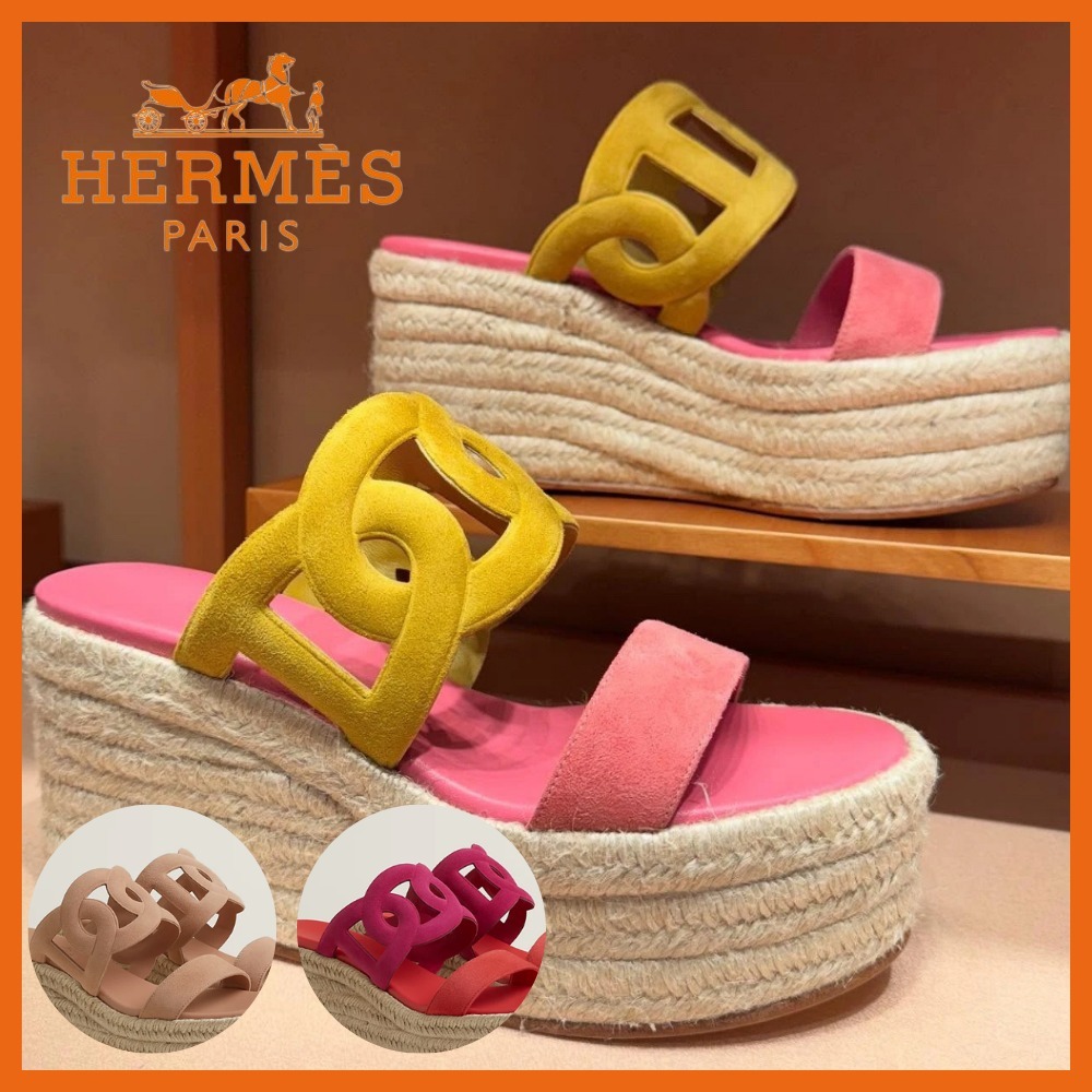 【この夏活躍間違い無し♪】HERMES エスパドリーユ