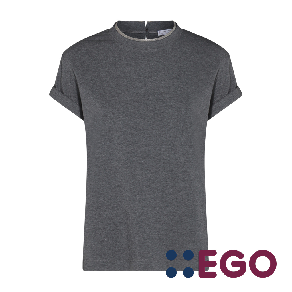 Tシャツ・カットソー DARK GREY COTTON T-SHIRT