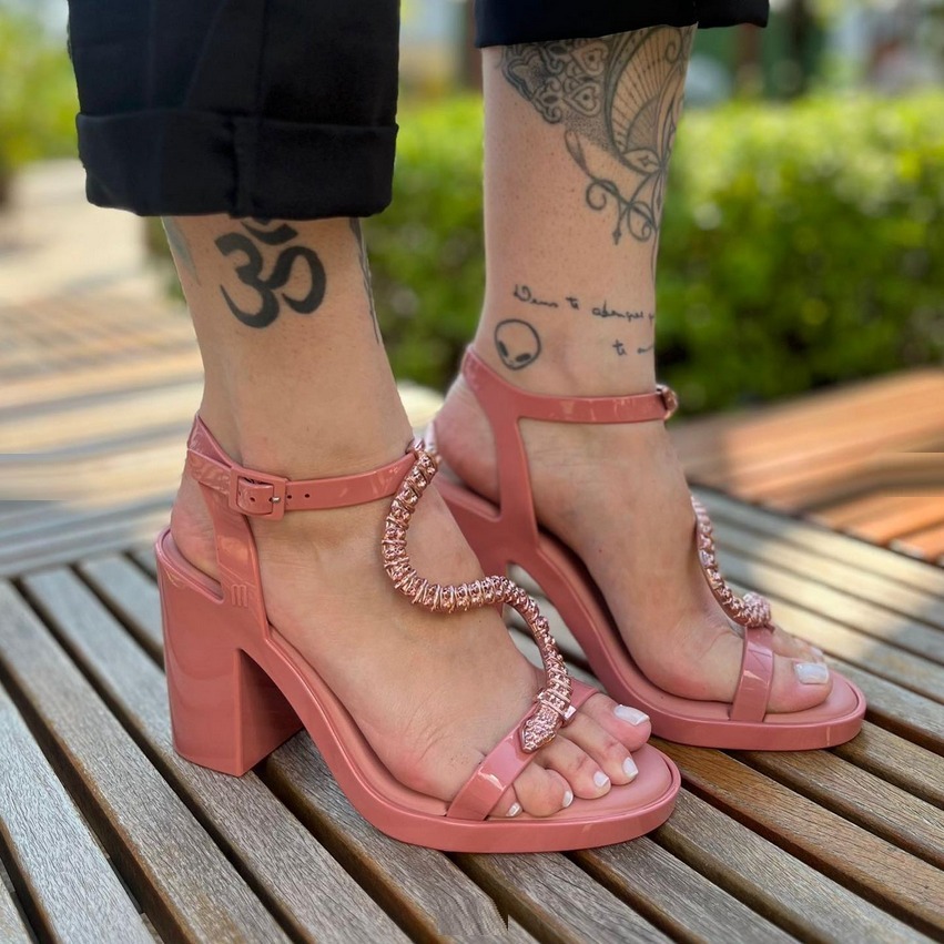 《限定sale》Melissa 追跡付/送料込 エレガントスネークモチーフ