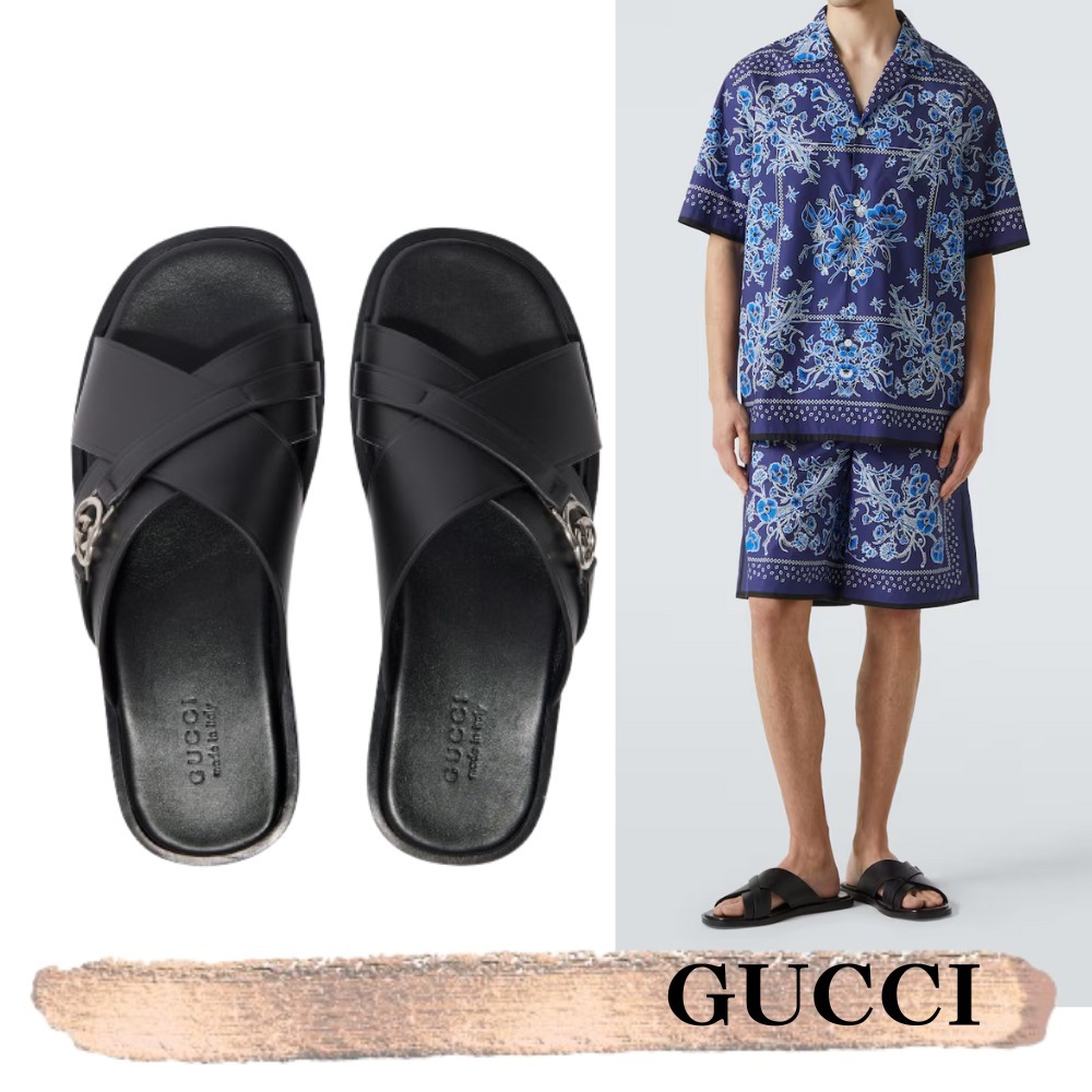 GUCCI☆関税込み☆レザースライド