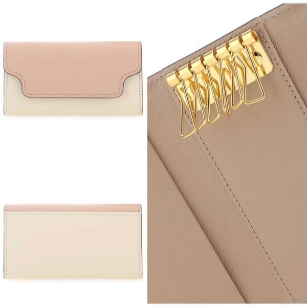 【関税込】新作◆MARNI マルニ◆レザー ロゴ キーケース