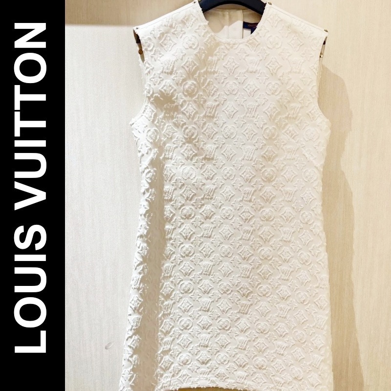 《可愛すぎる》LV モノグラム フィルクーペ デニムドレス