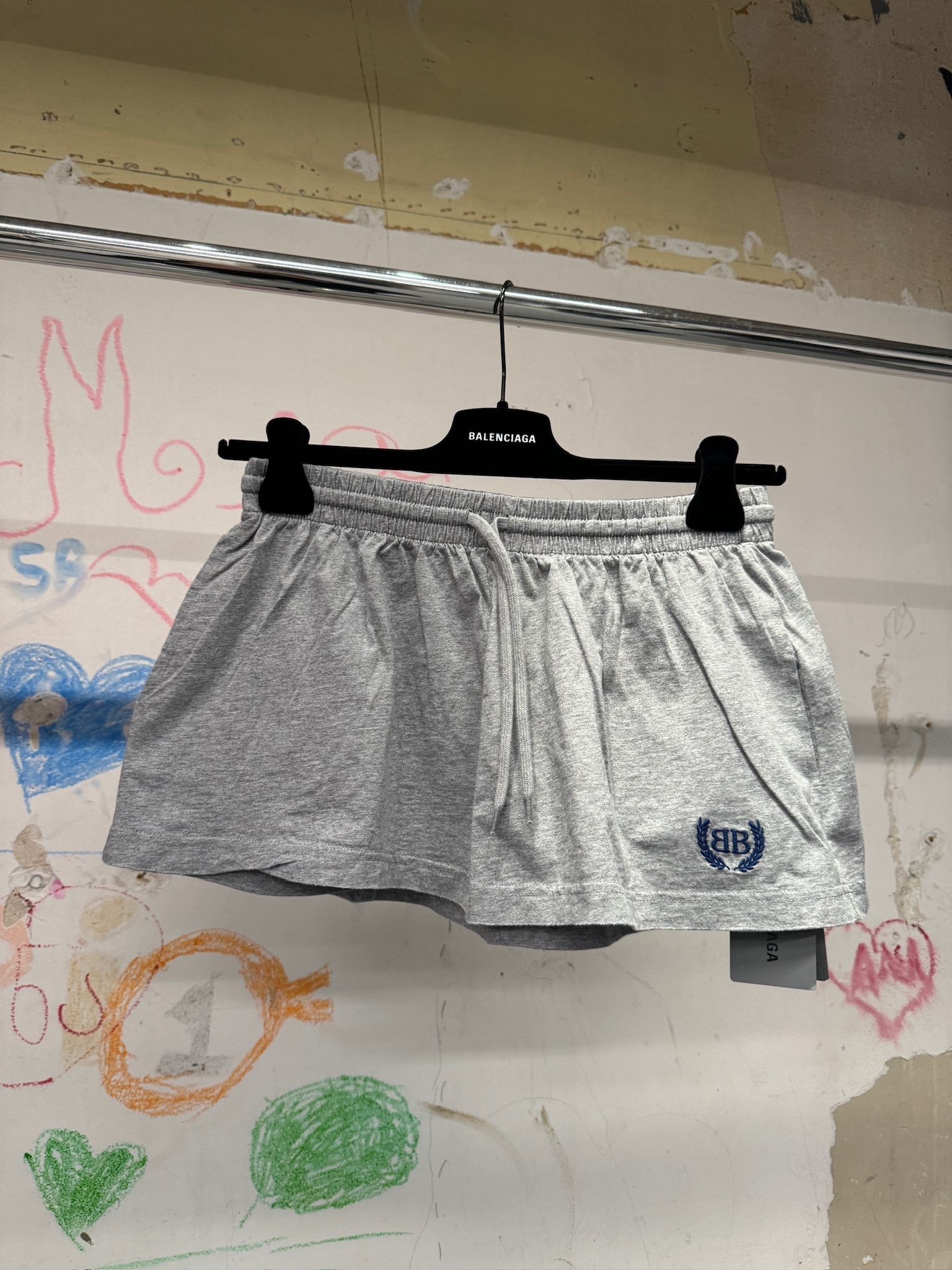 【BALENCIAGA】LAUREL CLASSIC FOOTBALL ショーパン ミニスカ