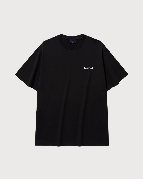 COVERNATのCool Cotton Surfing Motion Graphic T-Shirt 全4色