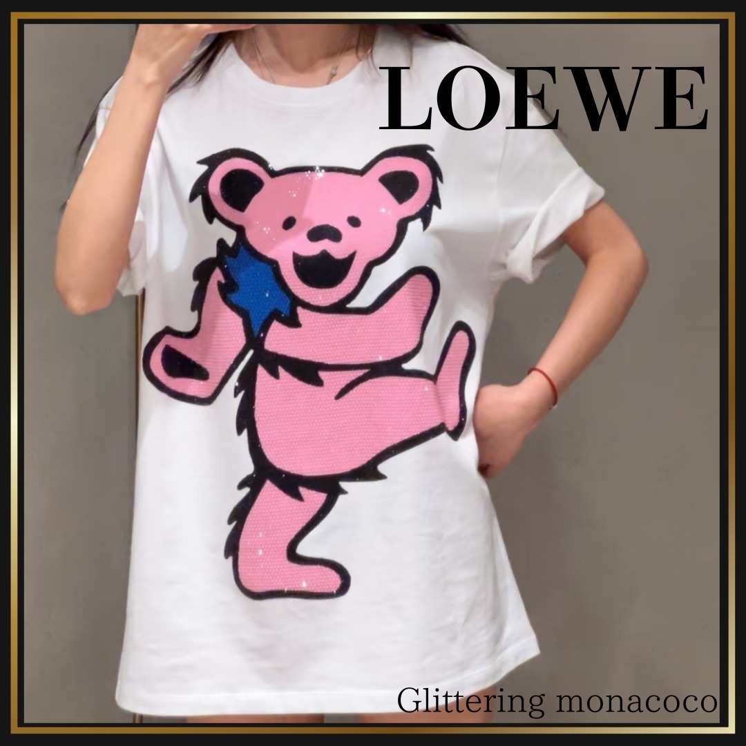 LOEWExGrateful Dead*日常に上質を*カジュアルなコットンTシャツ