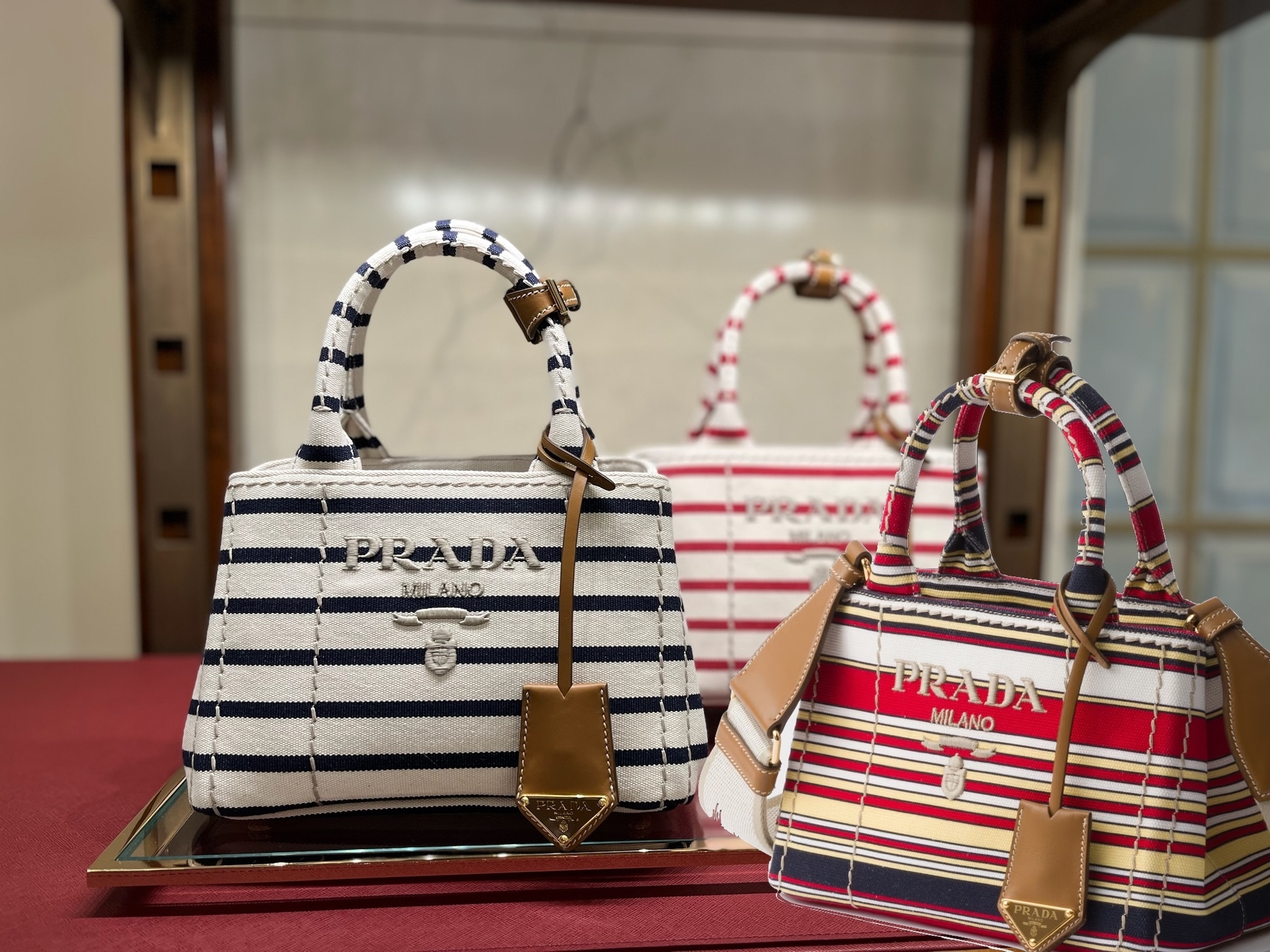 PRADA【入手困難】コットンキャンバス バッグ★ミニ★全種 全色