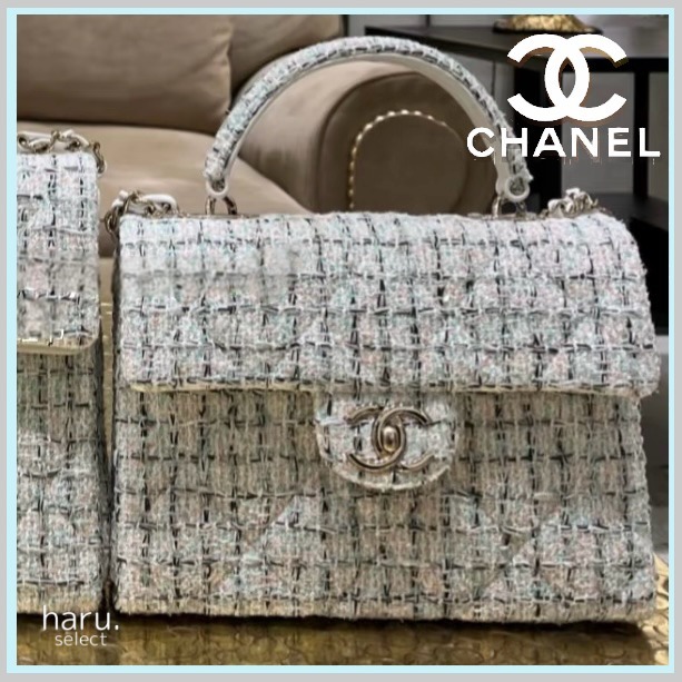 上品♡可愛い【CHANEL】トップハンドルミニバッグ