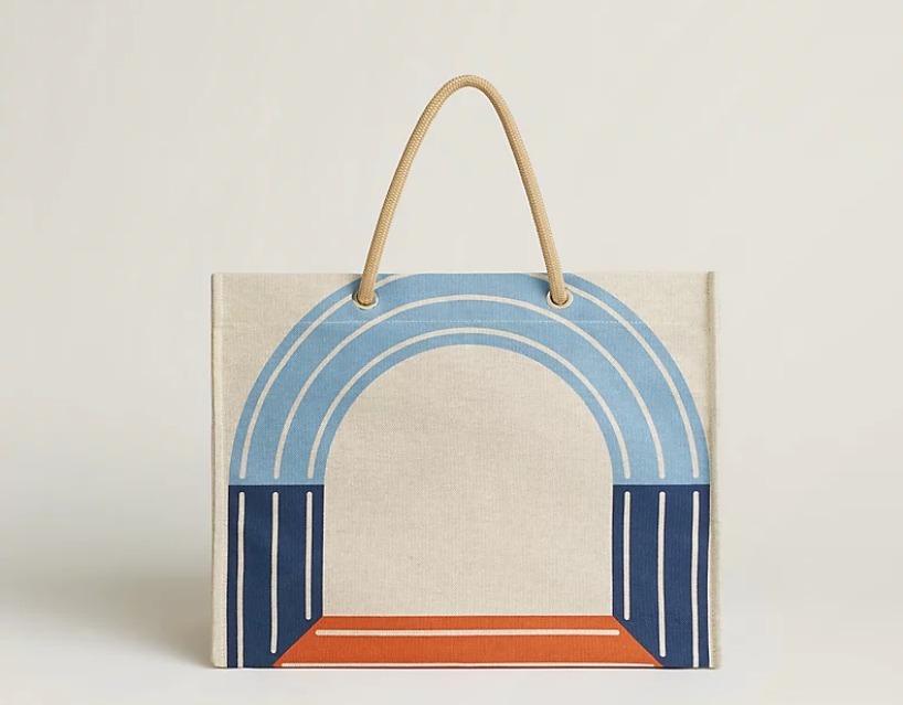 【HERMES】ビーチバッグ 《マイヨン・マラン》