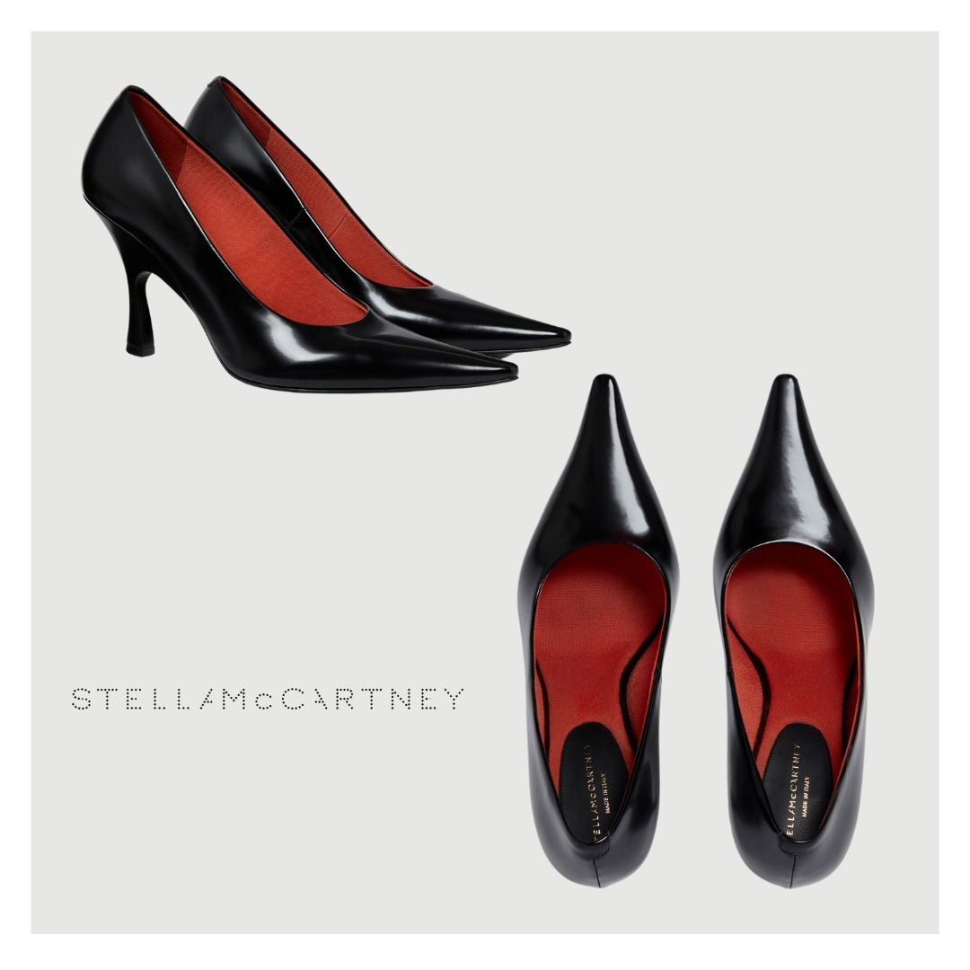 【STELLAMcCARTNEY】 エルサ ポインテッドトゥ パンプス