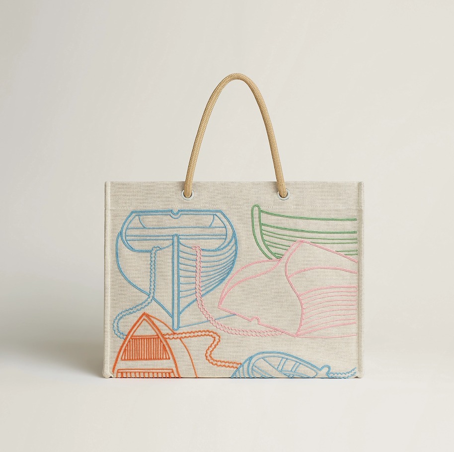 ＊大人気＊オシャレ＊【HERMES】エルメス《タラサ》ビーチバッグ
