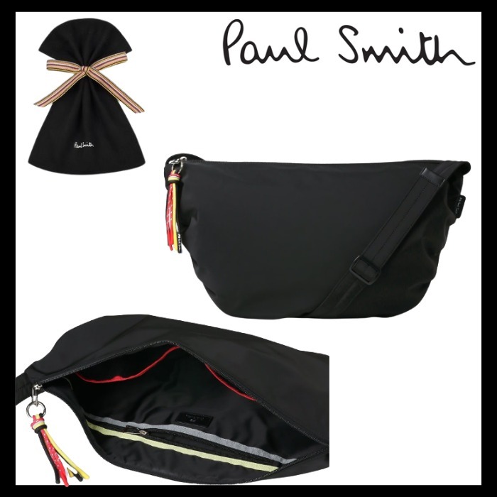 すぐ着 【Paul Smith】PSライトポリエステル ショルダーバッグ