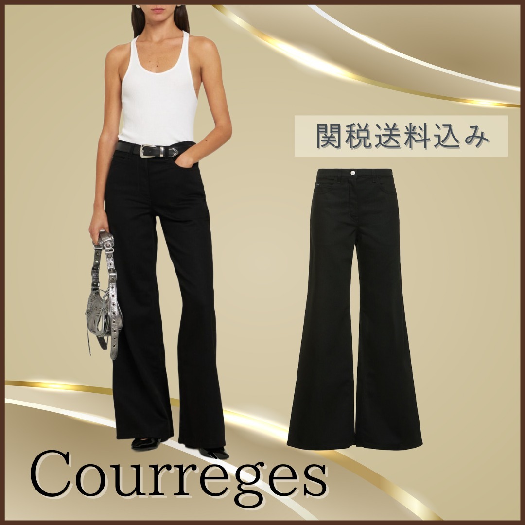 Courreges【関税送料込】Hammer デニムバギージーンズ