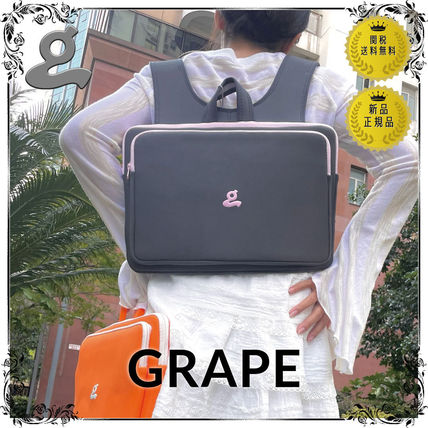 GRAPE / Laptop Bag / Black x Light Blue (Japan Exclusive