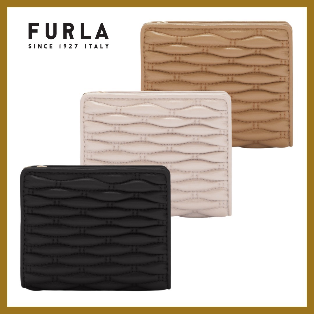 モダンでエレガント◎【FRULA】Furla Mionido コンパクト財布 S