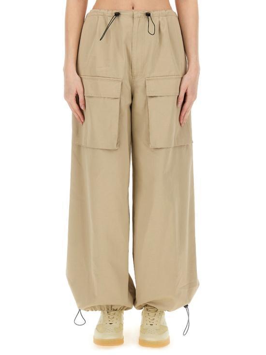 パンツ MM6 MAISON MARGIELA Women Straight Pants S52KA0478 BEIGE