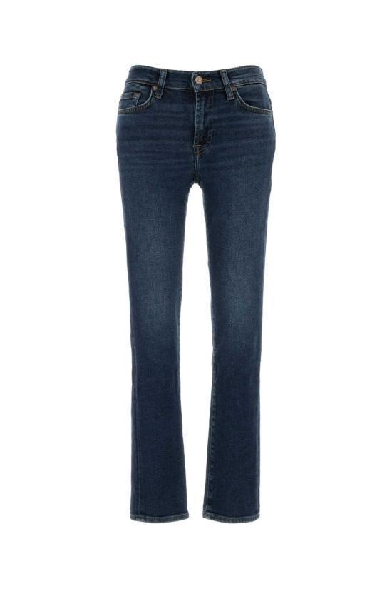 パンツ 7 FOR ALL MANKIND Women Straight Pants JSWXA910CI DARKBLUE
