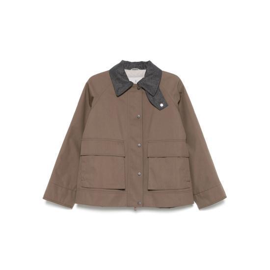 ジャケット BRUNELLO CUCINELLI Women Jackets MM5397907P C7539 BROWN