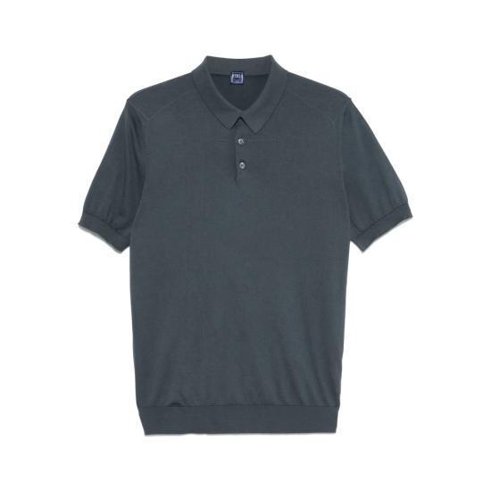 Tシャツ・カットソー FEDELI Men Polo Shirts 8UED5910 907 BLUE