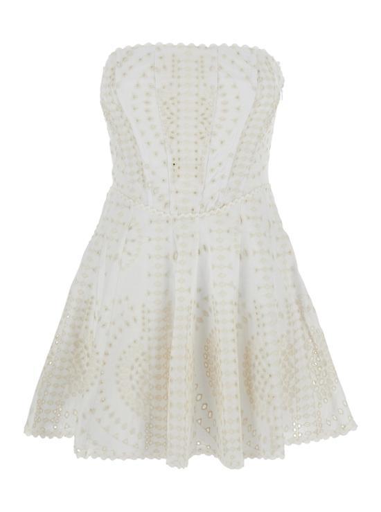 ワンピース CHARORUIZ Women Dresses 254601IVORYNELUM White