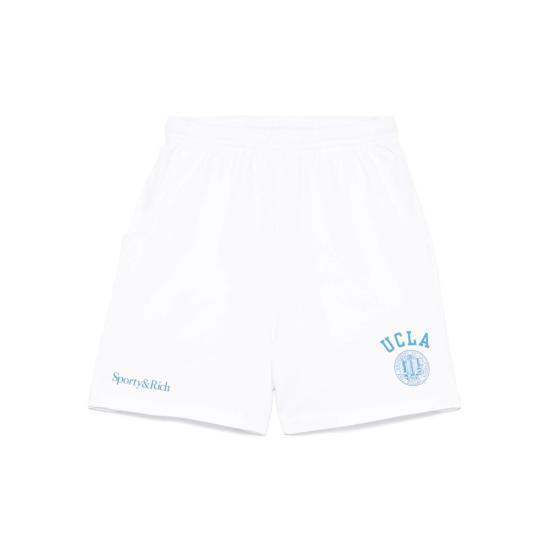 ショートパンツ SPORTY  RICH Women Shorts  Burmudas SH039615639WH WHITE